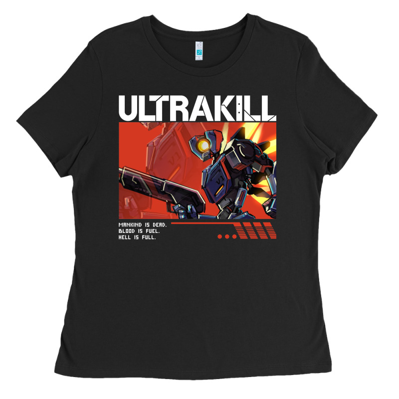 The Merch Ultrakill 1 Ladies Tee by PixelWave | Teevron