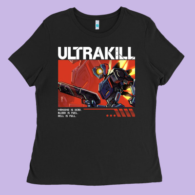 The Merch Ultrakill 1 Ladies Tee Designed By Pixelwave