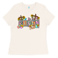 Bone He is risen Easter  Easter Day Ladies Tee - CowGirlArtShop