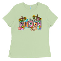 Matcha He is risen Easter  Easter Day Ladies Tee - CowGirlArtShop