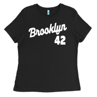 Black brooklyn 42 Ladies Tee - PixelWave
