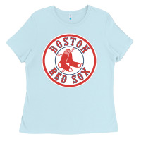 Baby Blue Boston R e d S o x Ladies Tee - Craftify