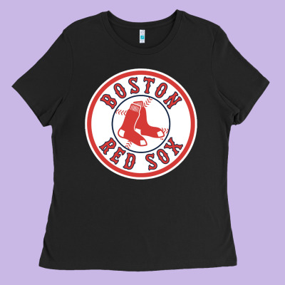 Boston R E D S O X Ladies Tee Designed By Craftify