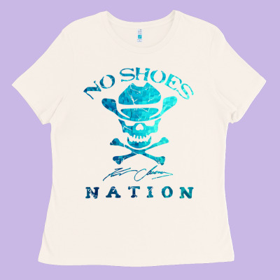 Kenny Chesney No Shoes Nation Ladies Tee Designed By Craftify