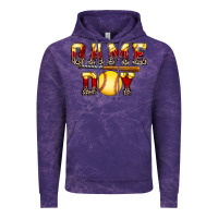 Cloud Purple game day softball Vintage Hoodie - FaDigitalArtStudio