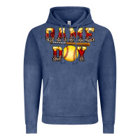 Vintage Denim game day softball Vintage Hoodie - FaDigitalArtStudio