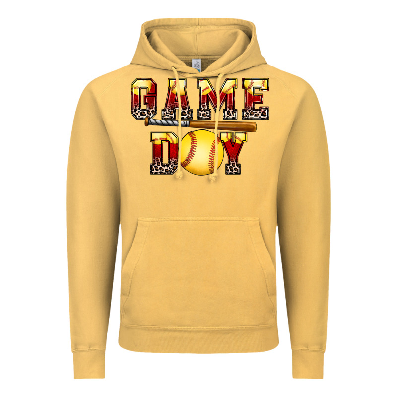 Game Day Softball Vintage Hoodie by FaDigitalArtStudio | Teevron