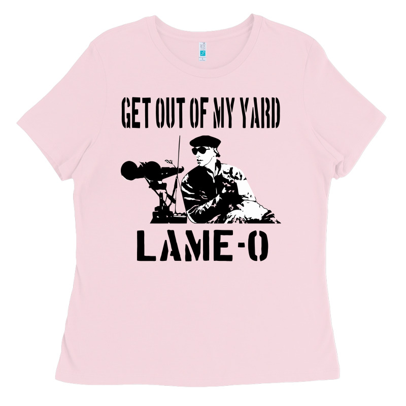 Get Out Of My Yard Lame O The Burbs Quote The Burbs Ladies Tee by Craftify | Teevron