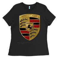Black .Porches new Ladies Tee - Craftify