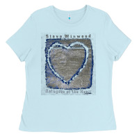 Baby Blue STEVE WINWOOD, the STEVE WINWOOD, STEVE WINWOOD art, STEVE WINWOOD vin Ladies Tee - Craftify