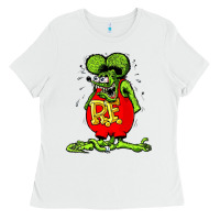 Official Rat Fink Original Merchandise 1 Ladies Tee | Teevron