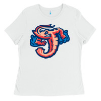 White jacksonville jumbo shrimp Ladies Tee - Craftify