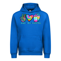 Cobalt peace love loaded tea Urban Hoodie - JahusDesignShop
