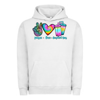 Pigment Lunar Rock peace love loaded tea Urban Hoodie - JahusDesignShop