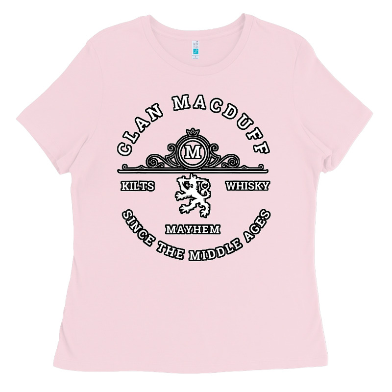 Clan Macduff Scottish Kilt Highland Games T Shirt Ladies Tee by Craftify | Teevron
