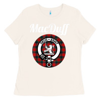 Bone MacDuff Clan Scottish Name Coat Of Arms Tartan Ladies Tee - Craftify