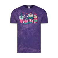 Cloud Purple dentist coffee cups Vintage Tee - OliviaCreatesArt