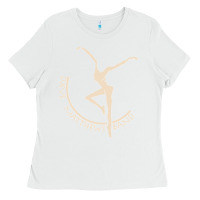 White dancing pose Ladies Tee - Craftify
