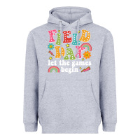 Heather Grey field day let the games begin Heavyweight Hoodie - JahusDesignShop
