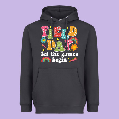 Field Day Let The Games Begin Heavyweight Hoodie Designed By Jahusdesignshop