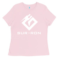Bubblegum Pink sur ron 3 wht music Ladies Tee - Craftify