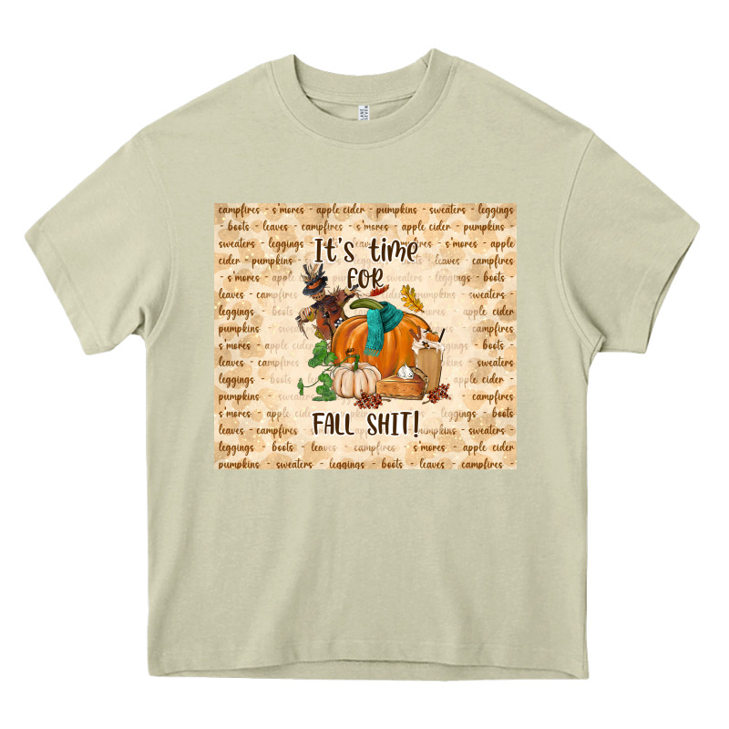 It's Time For Fall Shit Heavy Core Tee by TumblerDesignByShophia | Teevron