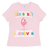Bubblegum Pink people should seriously stop expecting normal from me Ladies Tee - Craftify