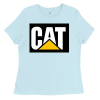 Baby Blue cat Ladies Tee - Craftify