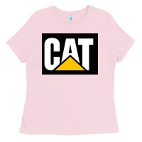 Bubblegum Pink cat Ladies Tee - Craftify