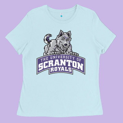 University Of Scranton Ladies Tee Designed By Craftify