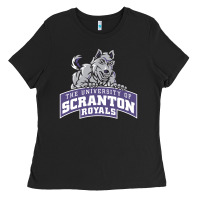 Black university of scranton Ladies Tee - Craftify
