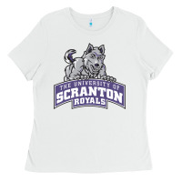 White university of scranton Ladies Tee - Craftify