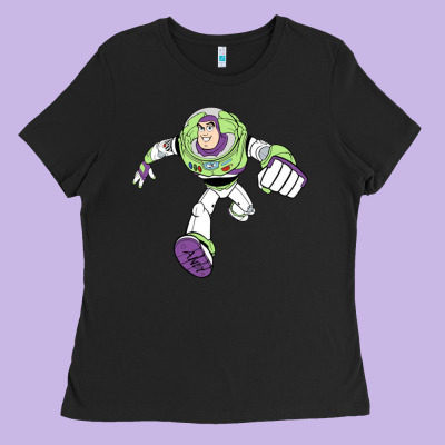 Buzz Lightyear Ladies Tee Designed By Craftify