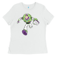 White buzz lightyear Ladies Tee - Craftify