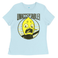 Baby Blue cn adventure time lemongrab unacceptable t shirt Ladies Tee - Craftify