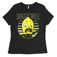 Black cn adventure time lemongrab unacceptable t shirt Ladies Tee - Craftify