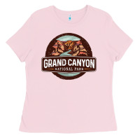 Bubblegum Pink grand canyon national park Ladies Tee - Craftify