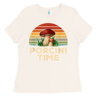 Bone vintage sunset porcini mushroom hunting boletus edulis t shirt Ladies Tee - Craftify