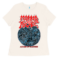 Bone Morbid Angel - Altars of Madness Old School US Death Metal Ladies Tee - Craftify