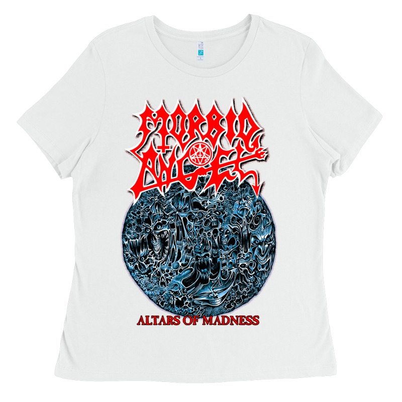 Morbid Angel - Altars Of Madness Old School Us Death Metal Ladies Tee by Craftify | Teevron