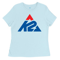 Baby Blue k2 ski snowboarding Ladies Tee - Craftify
