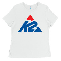 White k2 ski snowboarding Ladies Tee - Craftify