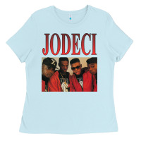 Baby Blue JODECI 90S RB FUNK THROWBACK Ladies Tee - Craftify