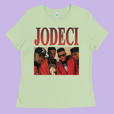 Jodeci 90s Rb Funk Throwback Ladies Tee Designed By Craftify