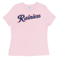 Bubblegum Pink good | tacoma rainiers | baseball Ladies Tee - Craftify