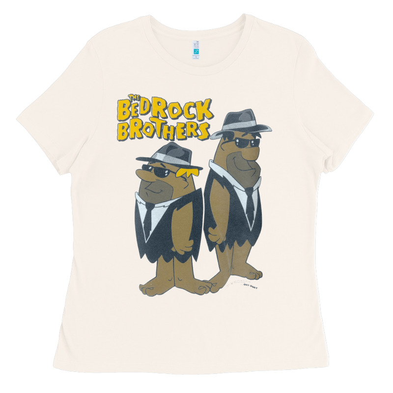 The Flinstones, The Flinstones Art, The Flinstones Vintage, The Flinst Ladies Tee by Craftify | Teevron