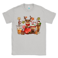 Moon Dust christmas reindeer coffee Classic Tee - CowGirlArtShop