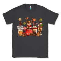 Smoke christmas reindeer coffee Classic Tee - CowGirlArtShop
