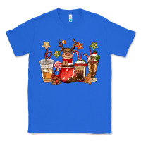 True Royal christmas reindeer coffee Classic Tee - CowGirlArtShop
