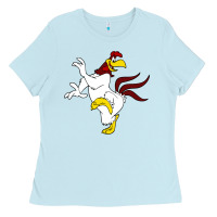 Baby Blue foghorn leghorn looney Ladies Tee - Craftify
